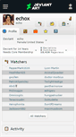 Mobile Screenshot of echox.deviantart.com