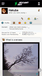 Mobile Screenshot of hakuba.deviantart.com