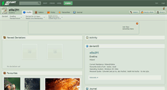 Desktop Screenshot of ellie291.deviantart.com