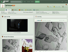 Tablet Screenshot of cairistona.deviantart.com