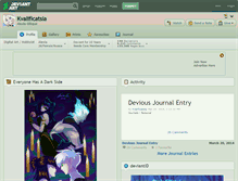 Tablet Screenshot of kvalificatsia.deviantart.com