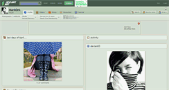 Desktop Screenshot of morkork.deviantart.com