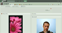 Desktop Screenshot of cyborggold.deviantart.com