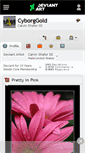 Mobile Screenshot of cyborggold.deviantart.com