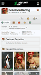 Mobile Screenshot of delusionaldarling.deviantart.com