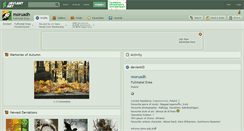 Desktop Screenshot of moruadh.deviantart.com