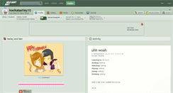 Desktop Screenshot of koolkatashley10.deviantart.com