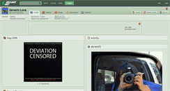 Desktop Screenshot of genesis-love.deviantart.com