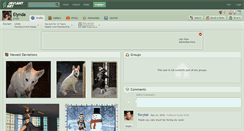 Desktop Screenshot of elynda.deviantart.com