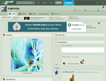 Tablet Screenshot of angelosjay.deviantart.com