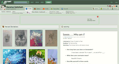 Desktop Screenshot of decorus-somnium.deviantart.com