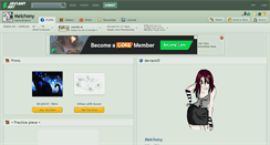 Desktop Screenshot of melchony.deviantart.com