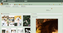 Desktop Screenshot of marabulge.deviantart.com