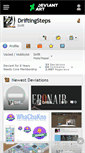Mobile Screenshot of driftingsteps.deviantart.com