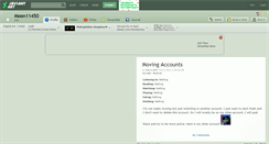 Desktop Screenshot of moon11450.deviantart.com