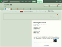 Tablet Screenshot of moon11450.deviantart.com