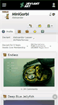 Mobile Screenshot of minigorbi.deviantart.com
