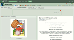 Desktop Screenshot of flamekurosei.deviantart.com
