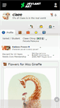 Mobile Screenshot of ciaee.deviantart.com