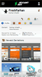 Mobile Screenshot of freshfarhan.deviantart.com