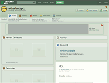 Tablet Screenshot of netherlandsplz.deviantart.com