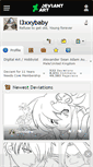 Mobile Screenshot of l3xxybaby.deviantart.com