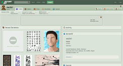 Desktop Screenshot of me361.deviantart.com