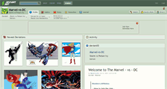 Desktop Screenshot of marvel-vs-dc.deviantart.com