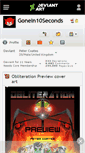 Mobile Screenshot of gonein10seconds.deviantart.com