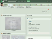 Tablet Screenshot of jooba.deviantart.com