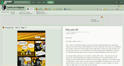 Desktop Screenshot of comics-in-disguise.deviantart.com