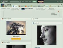 Tablet Screenshot of lovelife99.deviantart.com