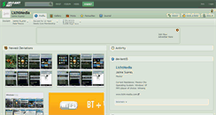 Desktop Screenshot of lichtmedia.deviantart.com