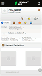 Mobile Screenshot of nin-j9000.deviantart.com