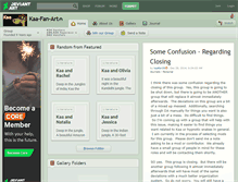 Tablet Screenshot of kaa-fan-art.deviantart.com