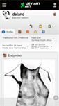 Mobile Screenshot of delano.deviantart.com