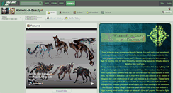 Desktop Screenshot of moment-of-beauty.deviantart.com