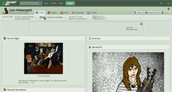 Desktop Screenshot of lion-winterspirit.deviantart.com