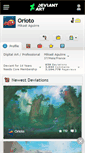 Mobile Screenshot of orioto.deviantart.com
