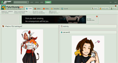 Desktop Screenshot of flykyrskysong.deviantart.com