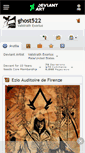 Mobile Screenshot of ghost522.deviantart.com