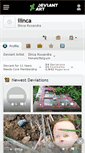 Mobile Screenshot of ilinca.deviantart.com