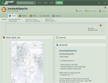 Tablet Screenshot of kurotsukixpsycho.deviantart.com