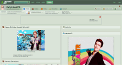 Desktop Screenshot of partylikeabtr.deviantart.com