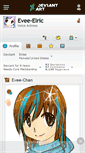 Mobile Screenshot of evee-elric.deviantart.com