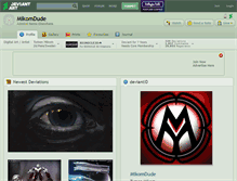 Tablet Screenshot of mikomdude.deviantart.com