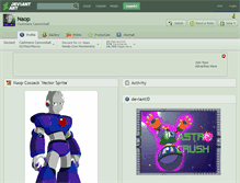 Tablet Screenshot of naop.deviantart.com