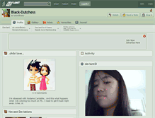 Tablet Screenshot of black-dutchess.deviantart.com
