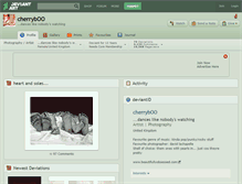 Tablet Screenshot of cherryboo.deviantart.com