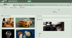 Desktop Screenshot of kkllss.deviantart.com